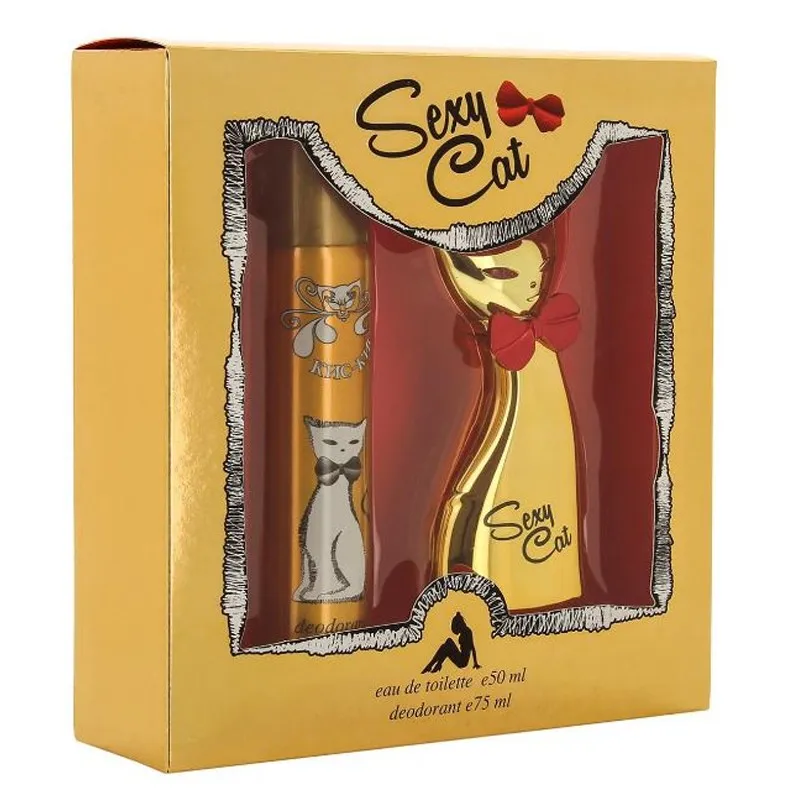 Sexy Cat набор (туал. вода 50 мл. + дезодорант 75 мл.)