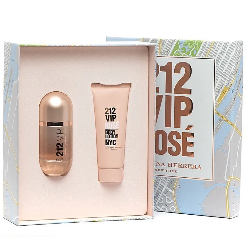 Carolina Herrera 212 VIP ROSE купить подарочный набор с