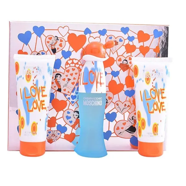 Cheap and Chic I Love Love набор (туал. вода 50 мл. + гель для душа 100 мл. + лосьон для тела 100 мл.)
