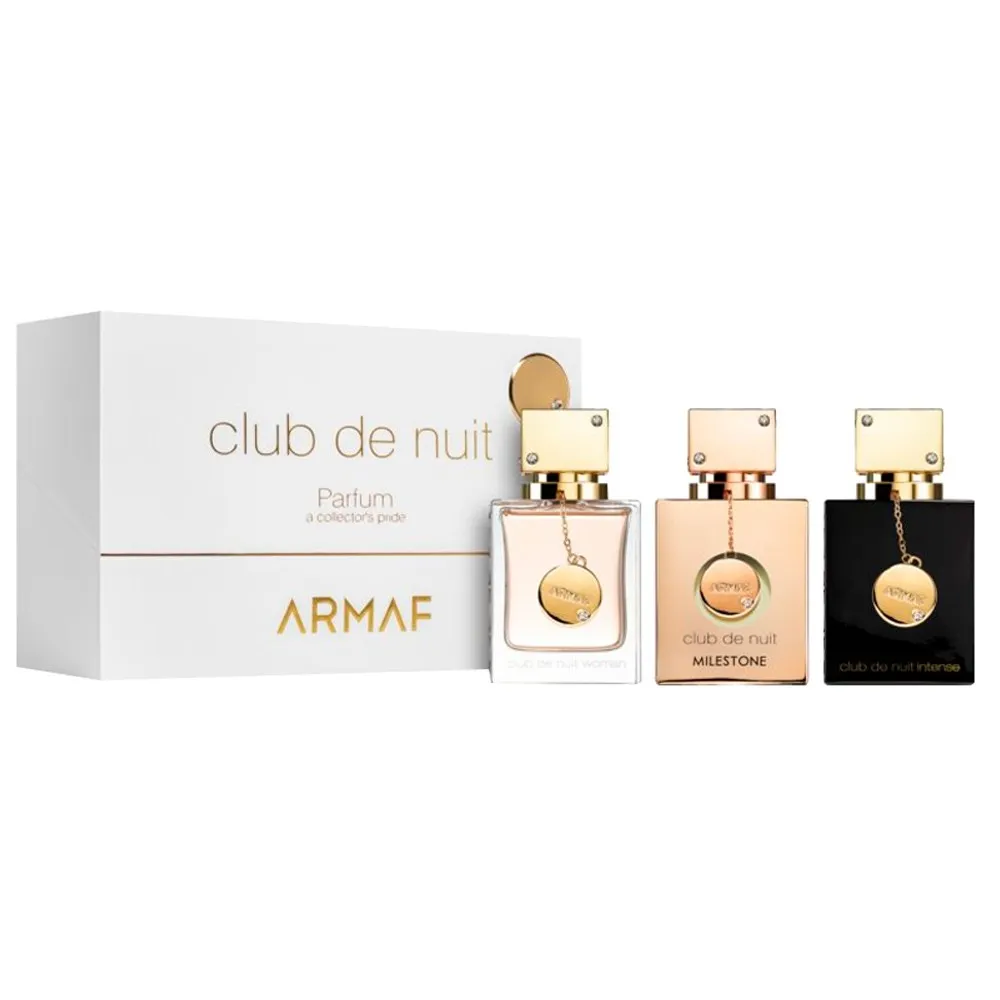 Club De Nuit Woman Set набор (парф. вода Club De Nuit Woman 30 мл. + Club De Nuit Intense Woman 30 мл. + Club De Nuit Milestone 30 мл.)