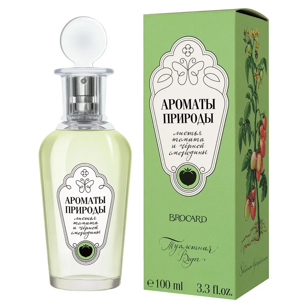 Ароматы Природы. Листья томата и черная смородина туалетная вода