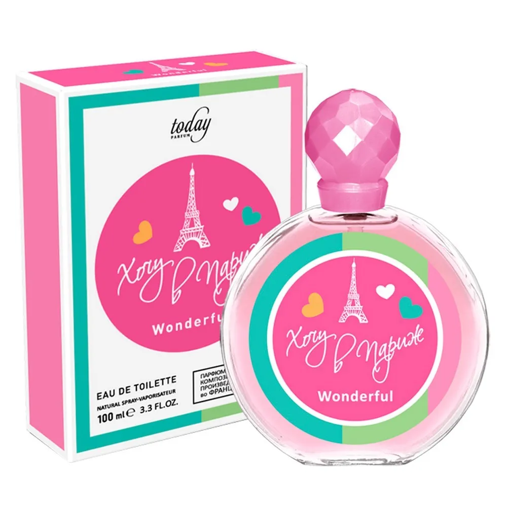 Хочу в Париж Wonderful туалетная вода