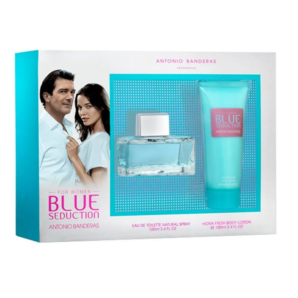 Blue Seduction for Women набор (туал. вода 100 мл. + лосьон для тела 100 мл.)