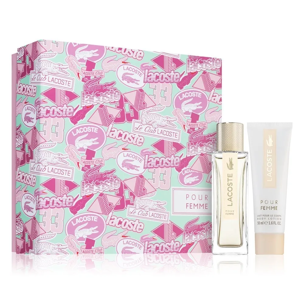 Lacoste pour Femme набор (парф. вода 50 мл. + лосьон для тела 50 мл.)
