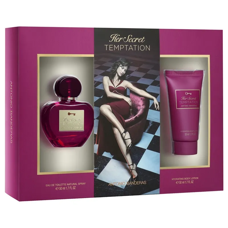 Her Secret Temptation набор (туал. вода 50 мл. + лосьон для тела 50 мл.)