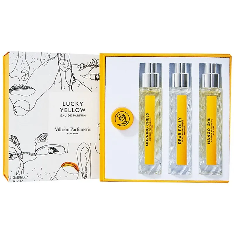 Lucky Yellow набор (парф. вода 3*10 мл. Dear Polly, Morning Chess, Mango Skin)