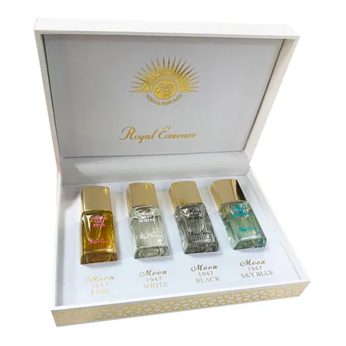 Moon 1947 Set набор (парф. вода White 15 мл. + Black 15 мл. + Pink 15 мл. + Sky Blue 15 мл.)