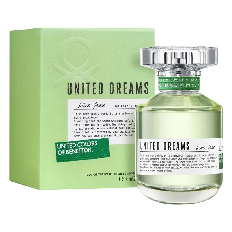 United Dreams Live Free туалетная вода