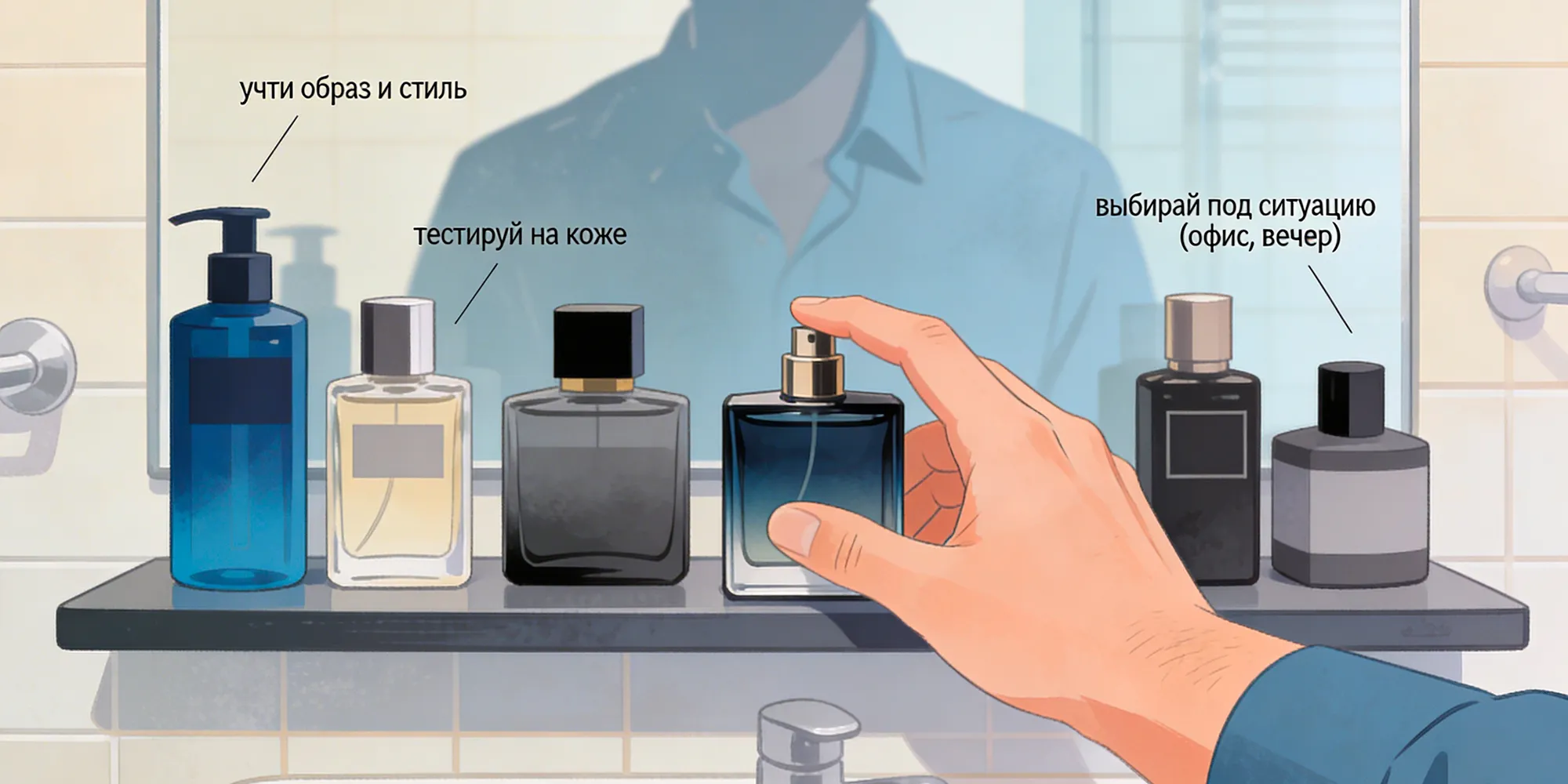 Как выбрать духи мужчине