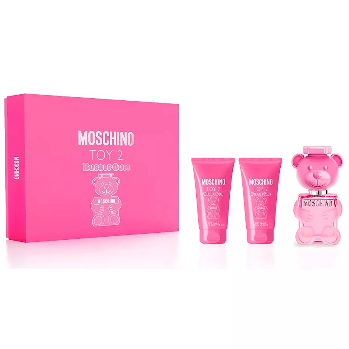 Toy 2 Bubble Gum Set набор (туал. вода 50 мл. + гель для душа 50 мл. + лосьон для тела 50 мл.)