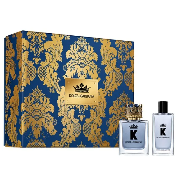 K набор (туал. вода 100 мл. + лосьон после бритья 75 мл.)