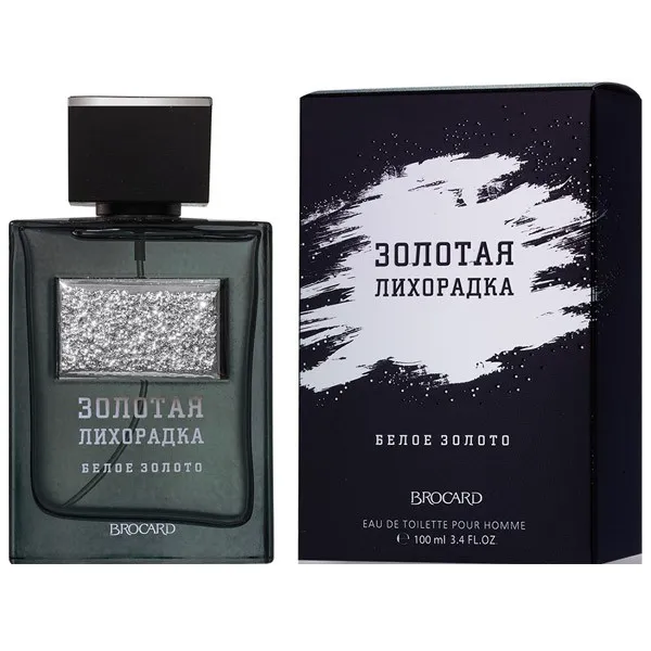 Золотая лихорадка Белое золото туалетная вода