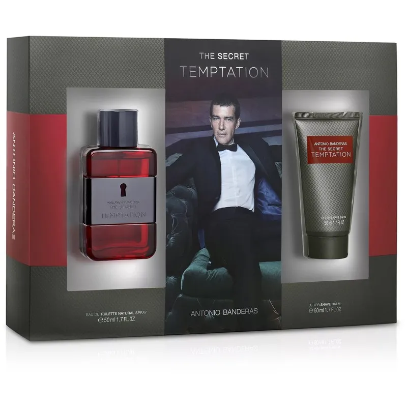 The Secret Temptation набор (туал. вода 50 мл. + бальзам после бритья 50 мл.)