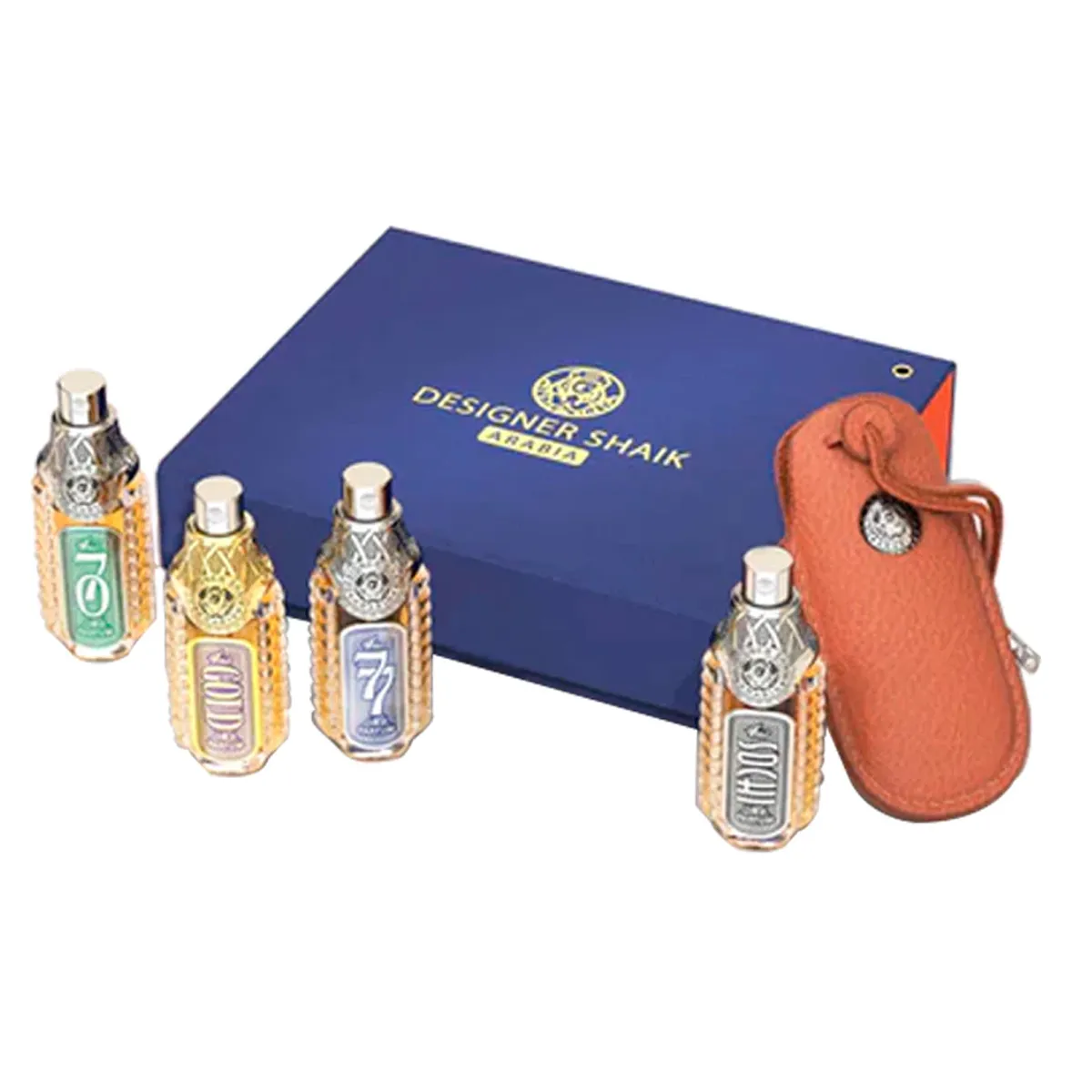Petite Parfum Set for Men (Amethyst Gold Edition + Sapphire No.77 + Emerald No.70 + Onyx парф. вода 4*4 мл.)