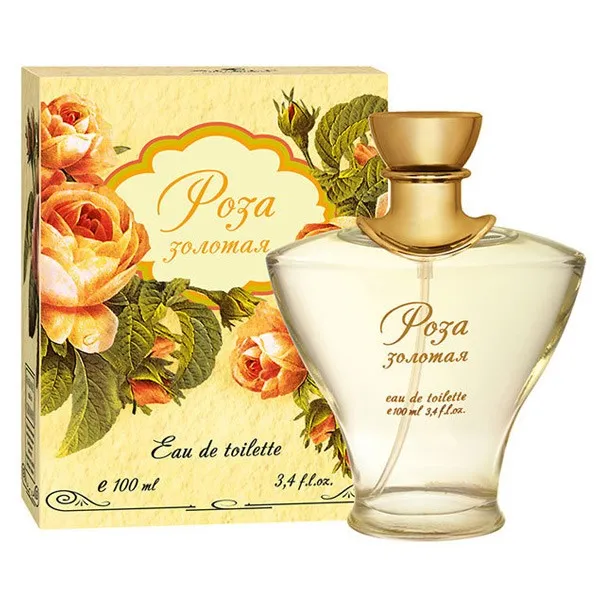 Роза Золотая туалетная вода