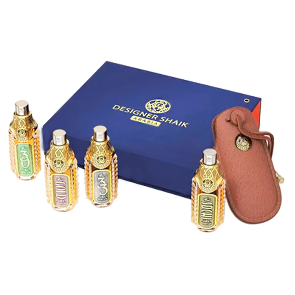 Petite Parfum Set for Women (Amethyst Gold Edition + Sapphire No.33 + Emerald No.30 + Onyx парф. вода 4*4 мл.)