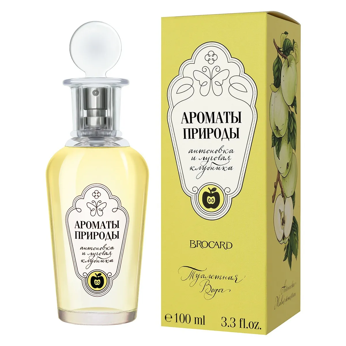 Ароматы Природы. Антоновка и луговая клубника туалетная вода