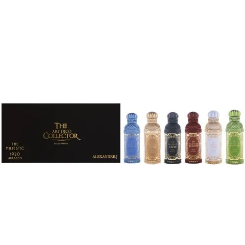 The Art Deco Collector набор (парф. вода The Majestic Amber + The Majestic Jardin + The Majestic Musk + The Majestic Oud + The Majestic Vanilla + The Majestic Vetiver 6*8 мл.)