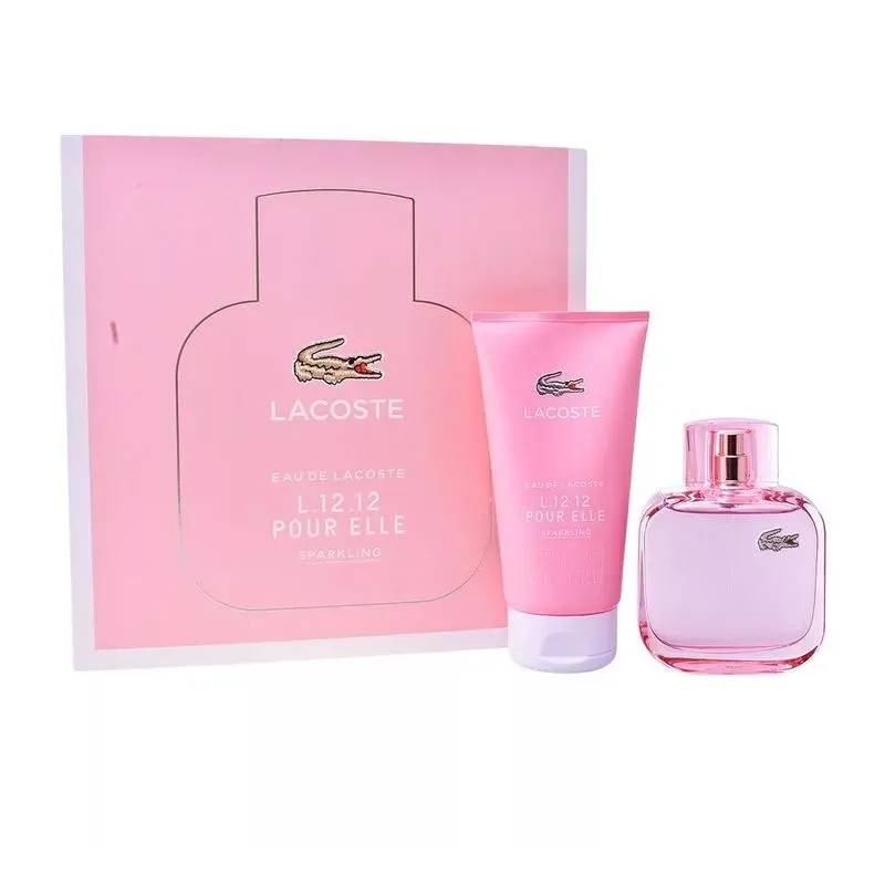 Eau de Lacoste L.12.12 Pour Elle Sparkling набор (туал. вода 30 мл. + гель для душа 50 мл.)