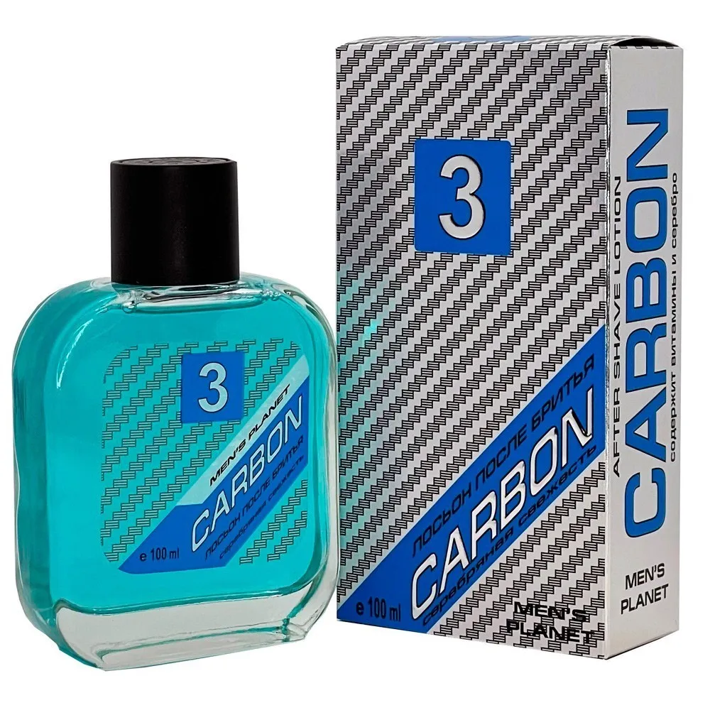 Mens Planet Carbon 3 лосьон после бритья