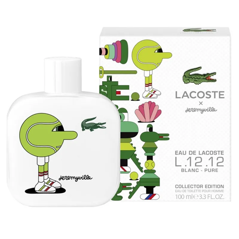 Eau de Lacoste L.12.12 Blanc Pure Collector Edition Pour Homme x Jeremyville туалетная вода