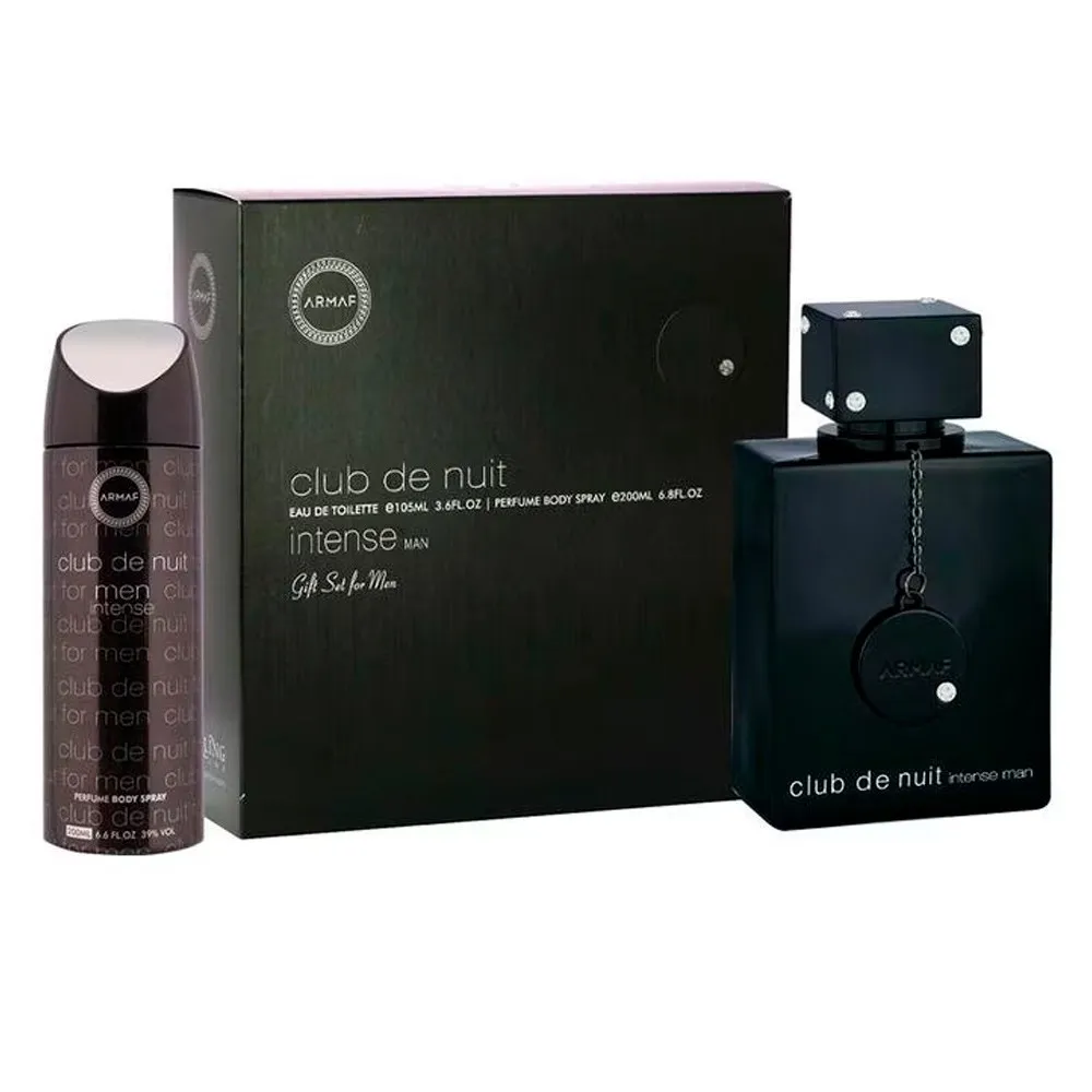 Club De Nuit Intense Man набор (туал. вода 105 мл. + спрей для тела 200 мл.)