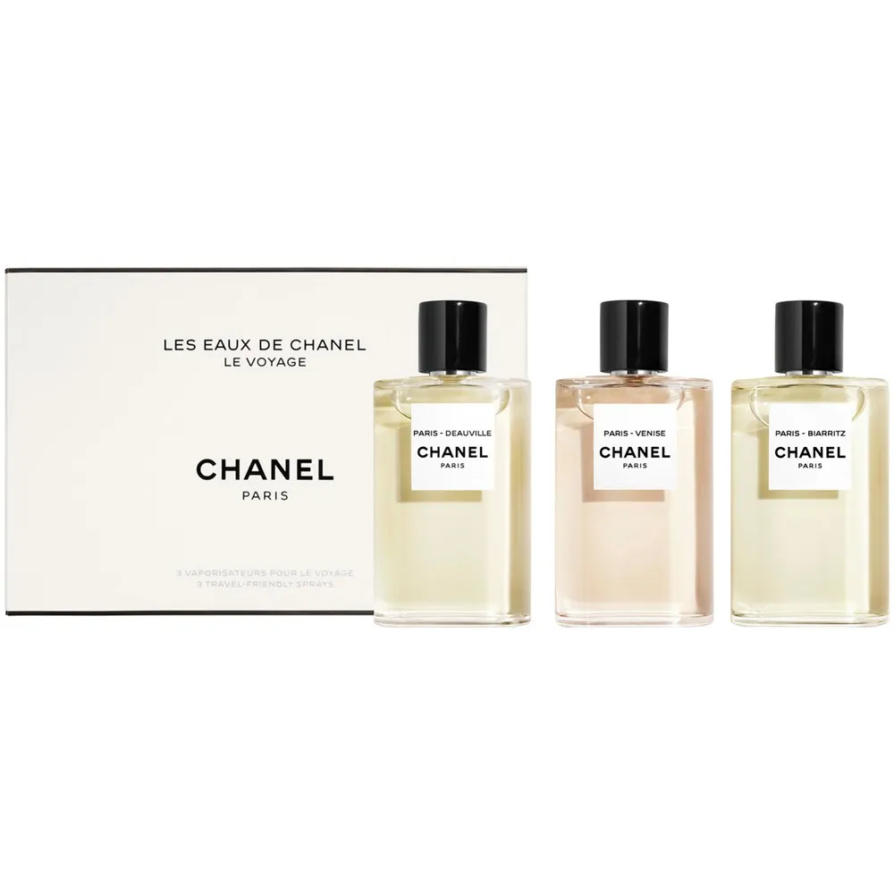 Le Voyage набор (туал. вода Paris - Deauville + Paris - Venise + Paris - Biarritz 3*50 мл.)