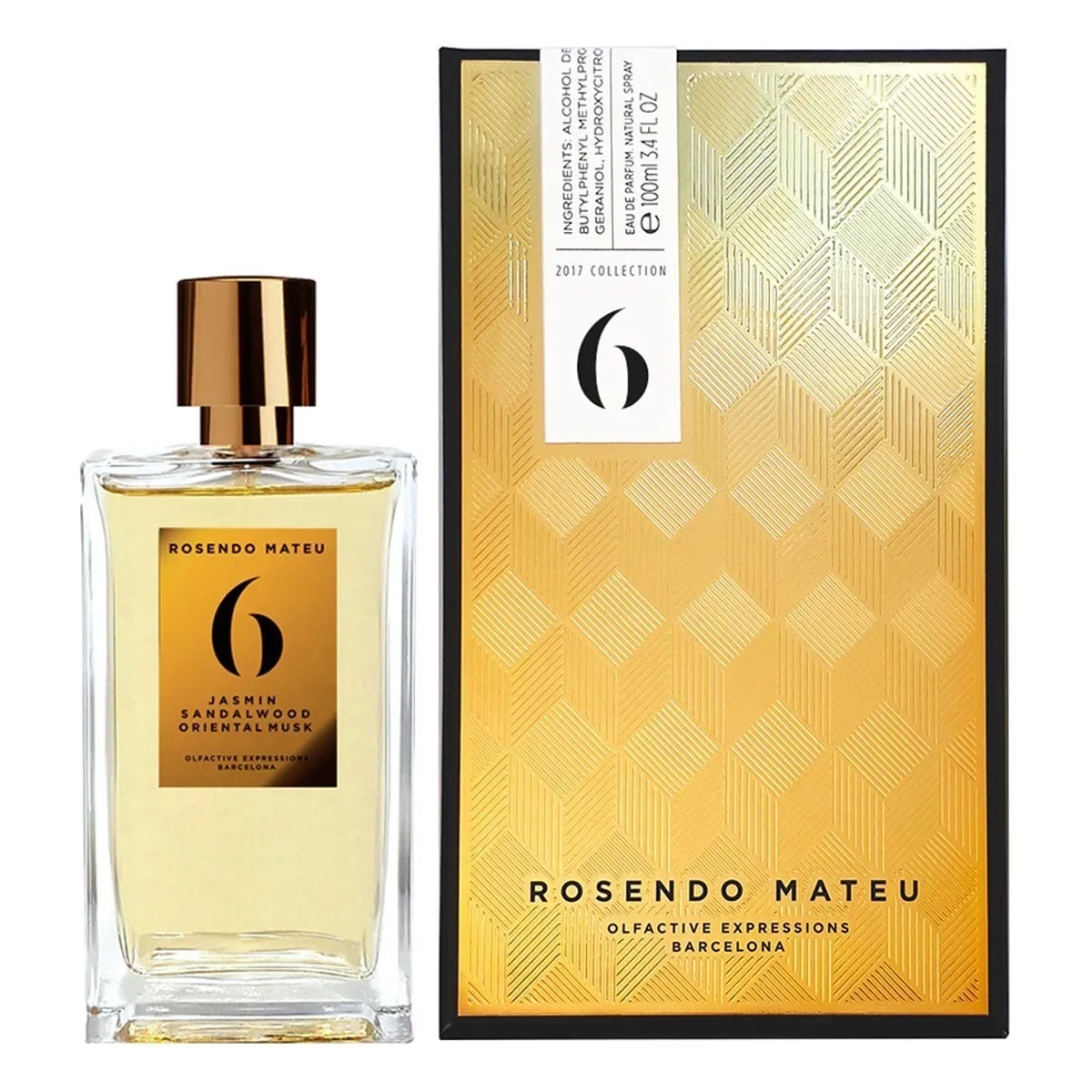 № 6 Jasmin, Sandalwood, Oriental Musk парфюмерная вода