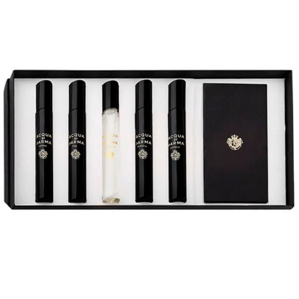 Acqua Di Parma Set набор (парф. вода Leather + Oud + Osmantus + Quercia + Sandalo 5*7 мл.)