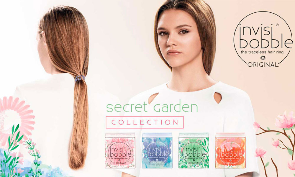 Новая серия резинок-браслетов invisibobble® Secret Garden в наличии Новая серия резинок-браслетов invisibobble® Secret Garden в наличии