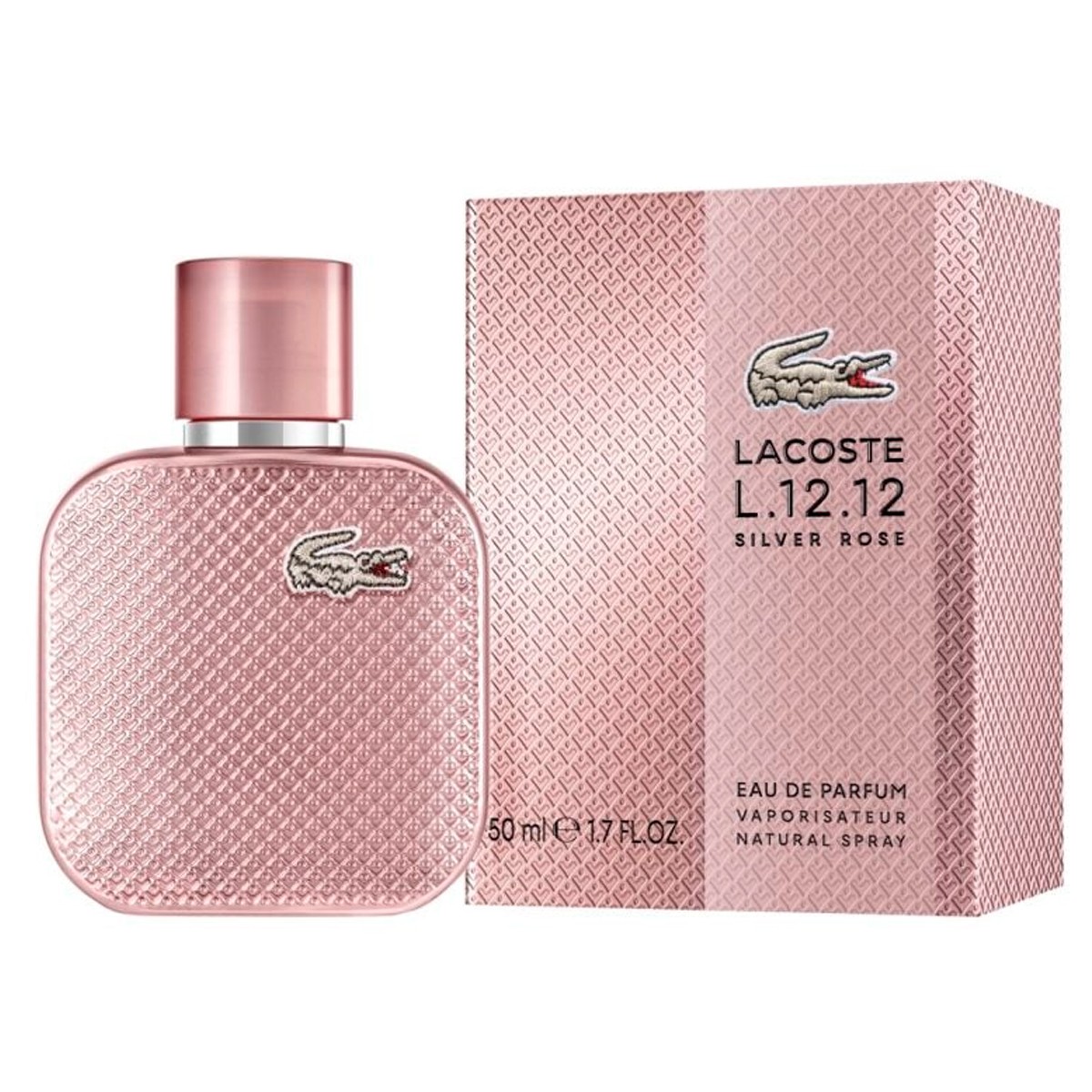 Парфюмерная вода Lacoste L.12.12 Silver Rose 50 мл.