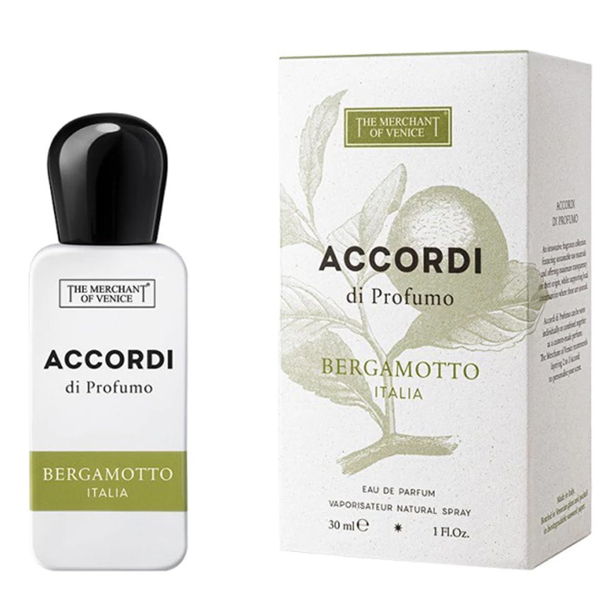 Парфюмерная вода The Merchant of Venice Bergamotto Italia 30 мл.