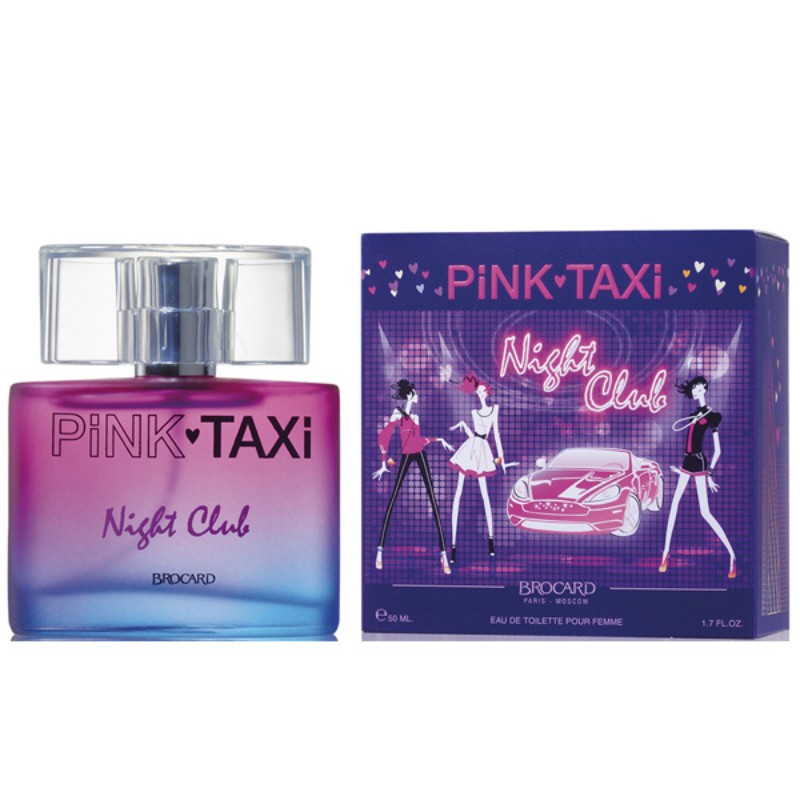 Туалетная вода Brocard Pink Taxi Night Club 90 мл.