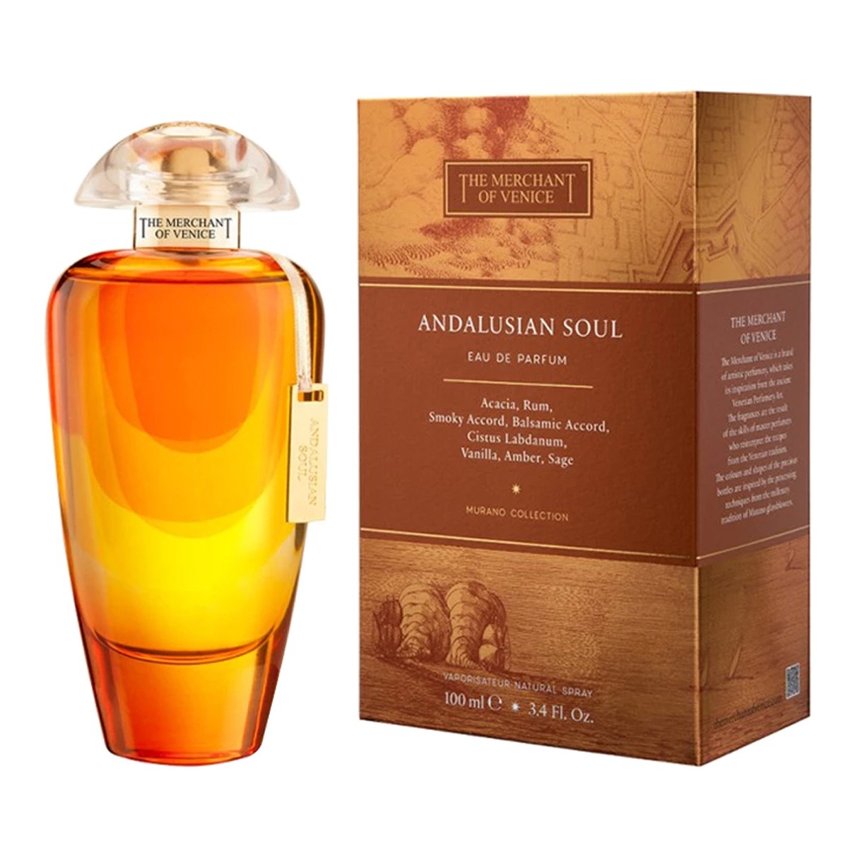 Парфюмерная вода The Merchant of Venice Andalusian Soul 50 мл.
